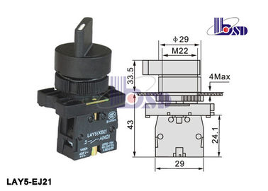 Commercial Push Button  Knob Switch  For Electrical Appliances Circuit