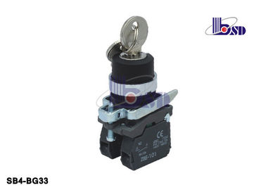 Professional Electrical  Selector Key Switch ROHS And UL Certified