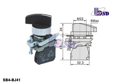 Momentary Push Button Switch SB4 Series  For Controlling Signal And Interlocking Purposes